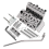 Electric Guitar Twin-Vibrator Bridge Vibrato System Silver 1