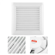 15W Wall Mount Exhaust Fan Low Noise Ventilation for Bathroom, Kitchen, Garage