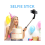 Foldable Wireless Gimbal Selfie Stick with Shutter Release for iOS and Android 4