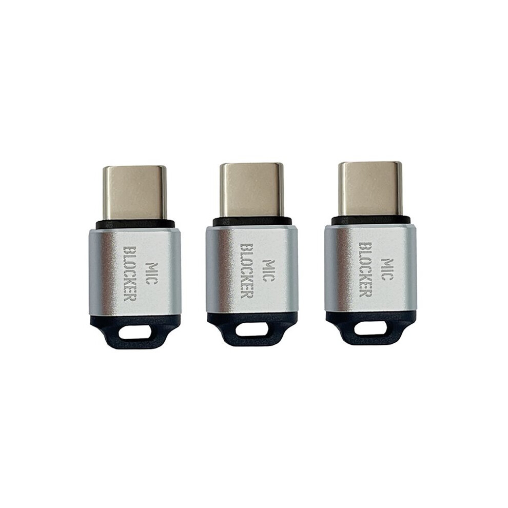 3Pcs Microphone Lock Usb C Mic Blockers Privacy Protector Works With Any Usb C Devices Laptops, Smartphones, Tablets 6033113212071