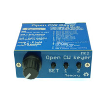 Offener CW-Geber MK2, mit Aluminiumgehäuse, CW-Geber MK2-Kit