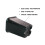 12-pack black square plastic flower pots 2