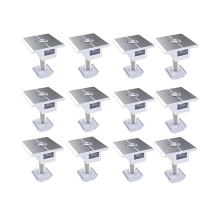 Photovoltaic support aluminum alloy medium pressure block valve 40mm