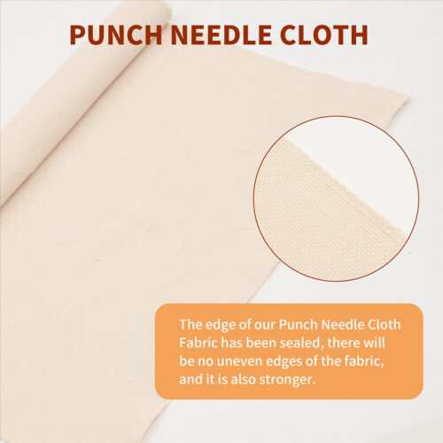 Punch needle fabric, handwork with nitrogen 2