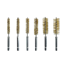 Round wire brush diameter stainless steel tube brushes