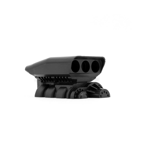 Simulation Motor Lufteinlass Kompressor Abdeckung für 1/10 RC Auto, 3