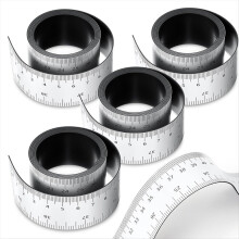 39,37 Zoll magnetisches Lineal mit Zoll- und Zentimeterangaben, 4 Stück