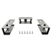 Laptopstandaard voor onder het bureau, metalen plankdrager voor onder het bureau