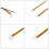 5 pieces HY2.0-4Pin Grove cables for development board, 10 cm 3