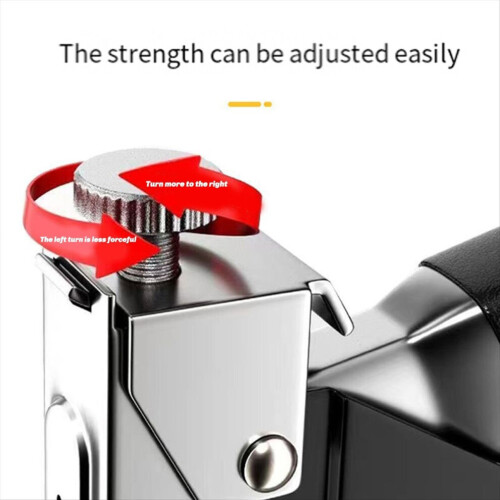 4-in-1 stapler for manual nailing, construction stapler, heavy-duty stapler 2