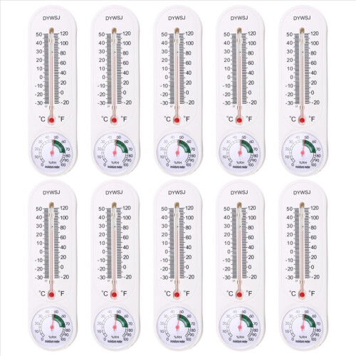 Binnenthermometer hygrometer wijzer wand verticale hygrometer