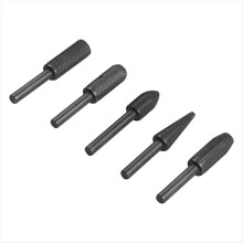 Rotating rasp file, steel file, router, grinding burr, 6mm shank, Grindinol