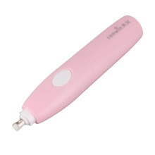 Electric Pencil Eraser with 10 Refills, Pink, Compact & Rechargeable
