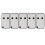 5PCS Remote Control 433.92MHz for Roger E80 TX52R Garage Door Remote Control Handheld Transmitter 1