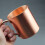 450ML Kupferbecher Wasserbecher Tasse Gerader Körper 3