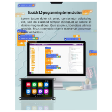 ESP32-S3 8M PSRAM 4M FLASH 4,3-tums IPS 480x270 HD LCD-modul (A)