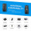 Male & Female Compact XLR Microphone Solder Adapter Adjustable 90 4