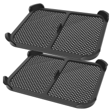 Reusable silicone air fryer splash guard