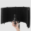 3-panel microphone isolation shield, microphone sponge, soundproof shield 3