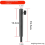Accessories for microphone boom mounts, straight pole for height adjustment 2