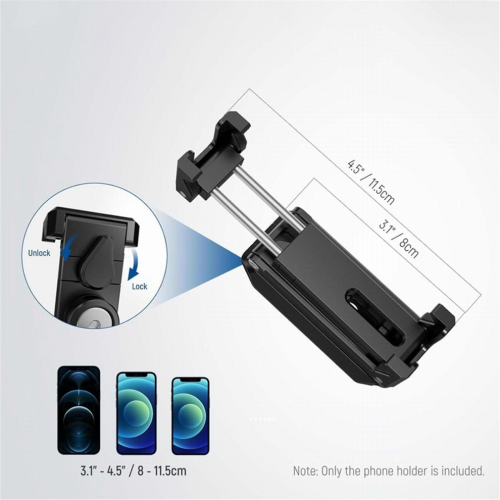 Mini pocket tripod, foldable, for phone, vertical and horizontal photography 1