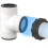 2 pieces 1.5 inch pool hose connector piston valves 2