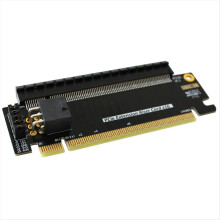 PCI-E 5.0 X16 Riser-expansionskort med halv till full höjd