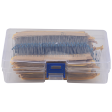 2600 stuks, 130 waarden, 1/8W, 0,125W, 1% metaalfilmweerstanden, verpakkingsset