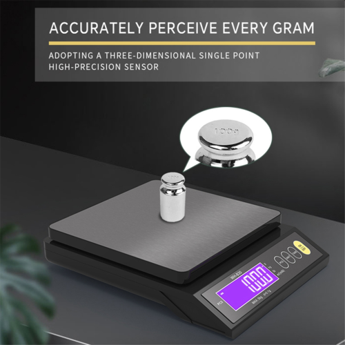 Electronic kitchen scale, measuring scale, weighing tool, LCD display, B 2