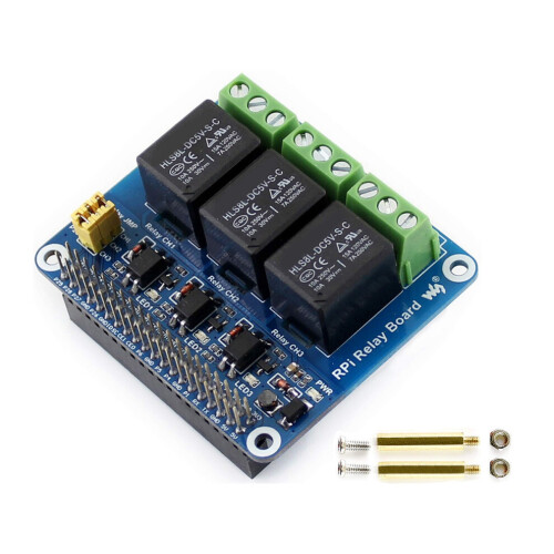 5V 3-kanalig relämodul för RPI Zero 2W WH