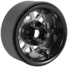 4 st 1.9 metallbeadlock 12-håls hjulnavfälgar för 1/10 RC crawler, 1