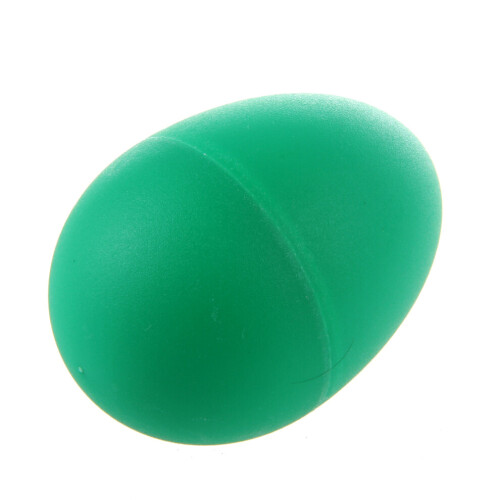 2 Plastic Green Egg Maraca Rattles Shaker Percussion Kid Musical Toy 2