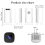 P30 Smart Projector Wi-Fi 6 Android 11 Home Projector EU Plug 3