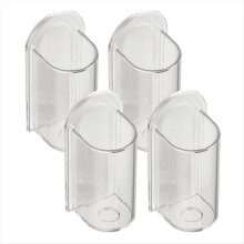 Holder for electric toothbrushes, wall mount for the toothbrush