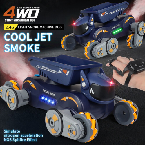 Remote Controlled Car 2.4 GHz 360 Rotating Gesture Sensor Green 2