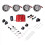 3-inch Bluetooth speaker, 4-channel amplifier, MP3 stereo amplifier system 3