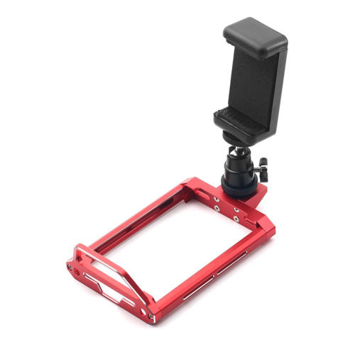 Transmitter protective frame & smartphone holder for Noble NB4 Red 2