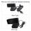 S3 5MP 1080P CMOS Computer Camera with Built-In MIC, Black 3