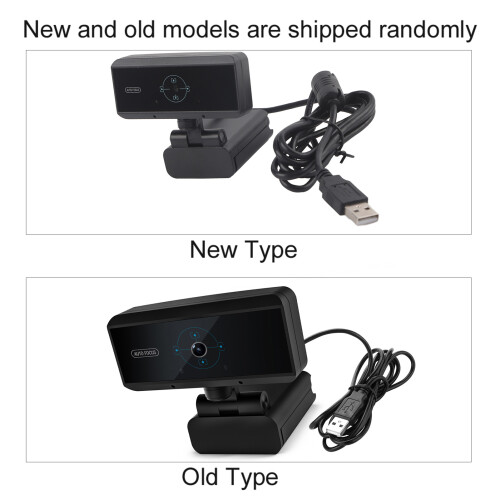 S3 5MP 1080P CMOS Computer Camera with Built-In MIC, Black 2