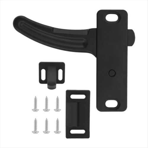 RV Fly Screen Door Locking Kit, Universal Fit, Door Lock Handle Set Left