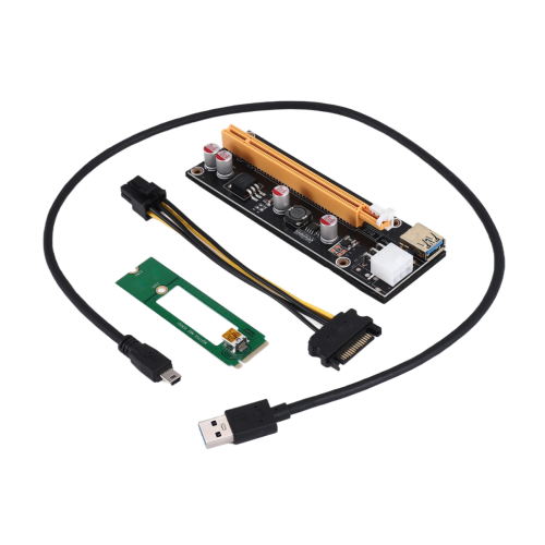 M2 auf USB3.0 PCIE 16X 1X Extender mit Stromversorgung 1