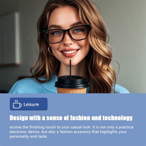 Magnetic Smart Glasses UV400 Protection Polarized Blue 2