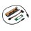 M2 auf USB3.0 PCIE 16X 1X Extender mit Stromversorgung 3