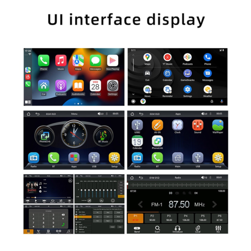 1 DIN 5 inch Car MP5 Navigation Player Reverse Car Interconnect 2