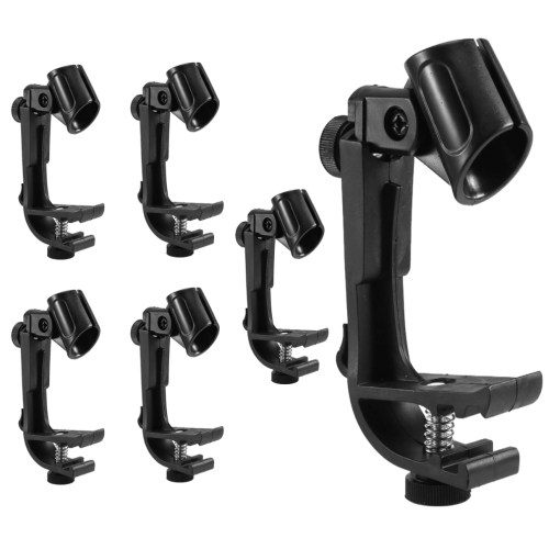 6 shockproof microphone clips for musical instruments 1