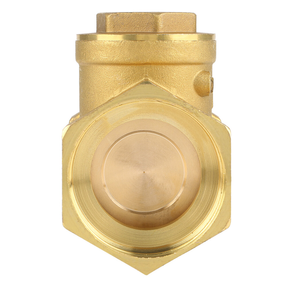 Water Backflow Prevention Brass Dn50 Female Thread Swing Check Valve 232Psi 7901392646643