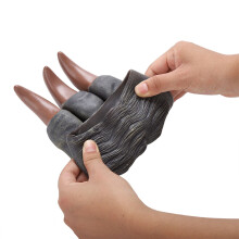 Jurassic World Silver Dinosaur Claw Model Toy, Durable PVC, Interactive Kids Gift
