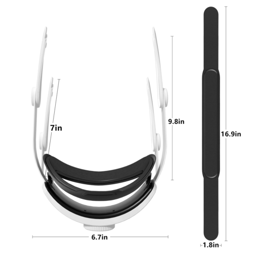 Headgear for 3/3S Quest2 Adjustable Headgear Improved 2