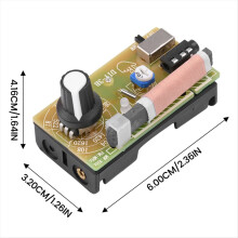 87–108 MHz 2-Band Stereo Digital Tuning Kopfhörerradio-Kit mit Taste