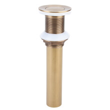 Antique Brass Flap Style Bathroom Drain Stopper - 40-45mm Fits